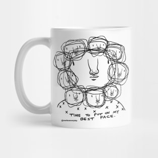 My Best Face Mug